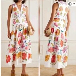 Farm Rio Floral Insects Mididress